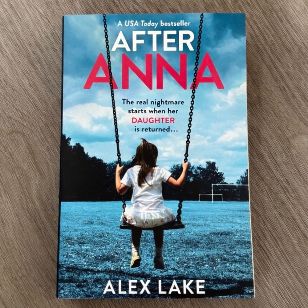 After Anna by Alex Lake Psychological Thriller Paperback
